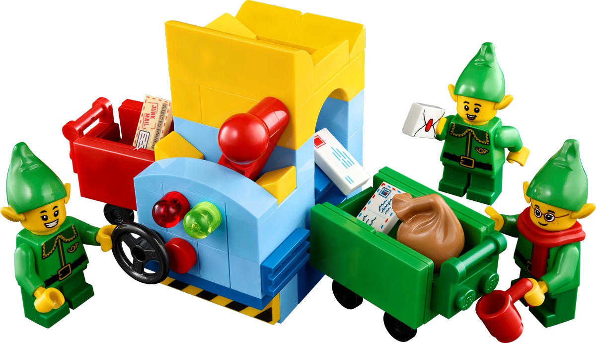 Почта Санты Конструктор совместим с LEGO 10339
