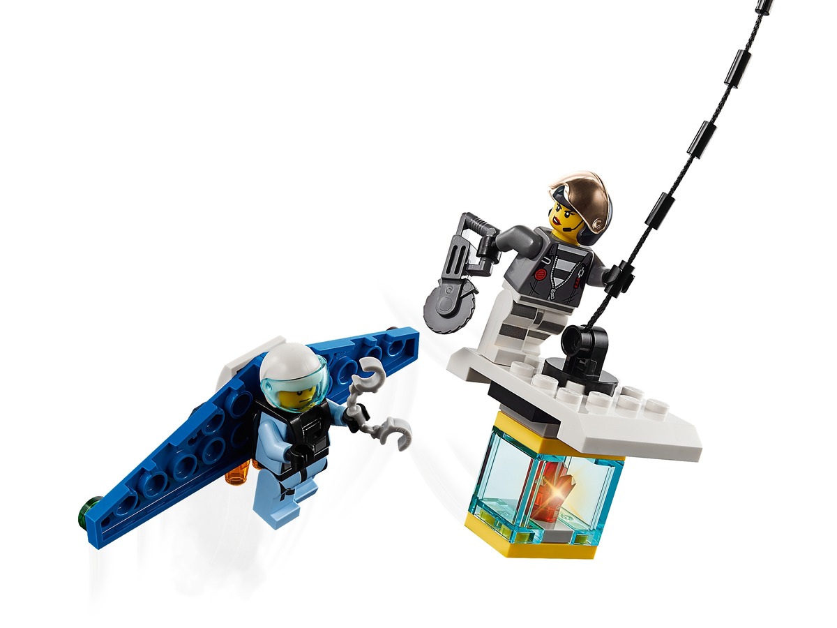 Конструктор City Воздушная полиция: кража бриллиантов совместим с LEGO 60209