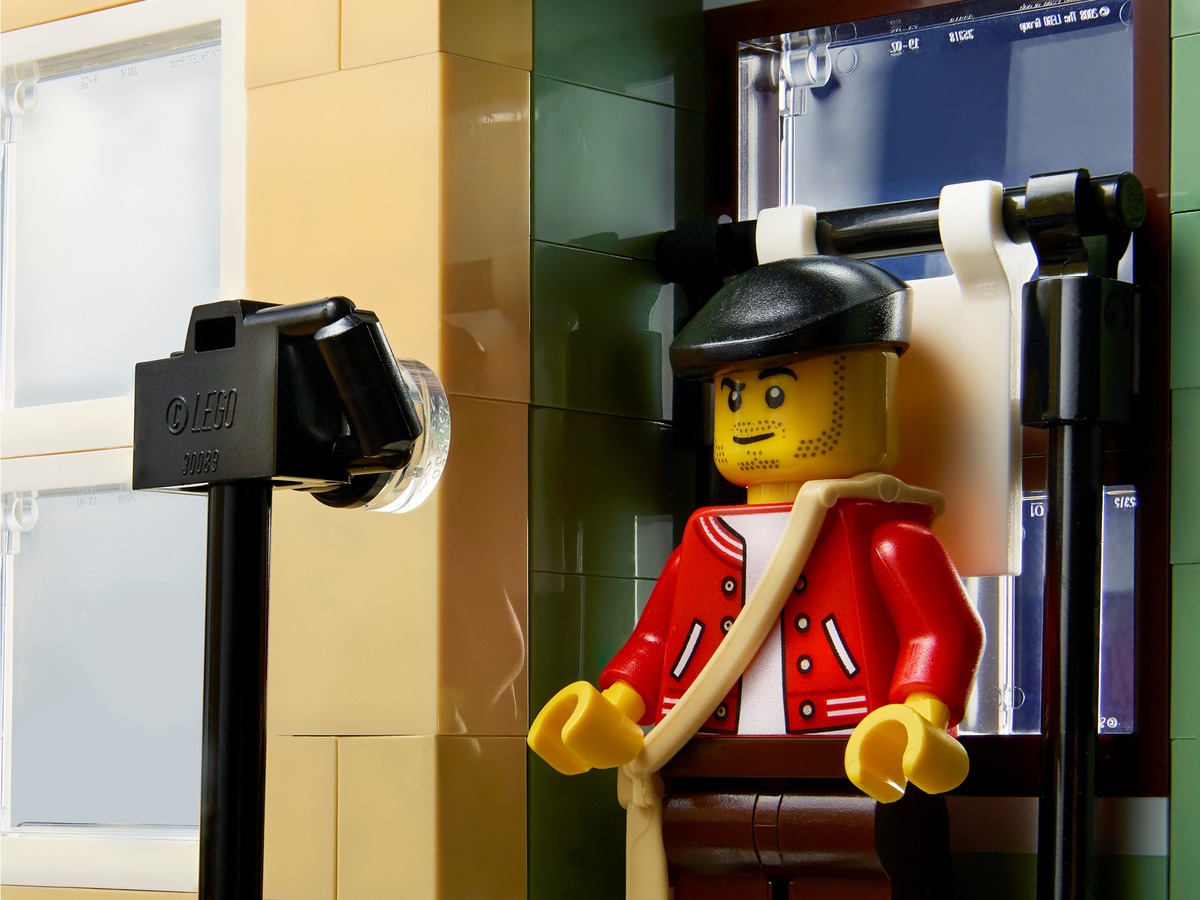 Полицейский участок Конструктор совместим с LEGO 10278