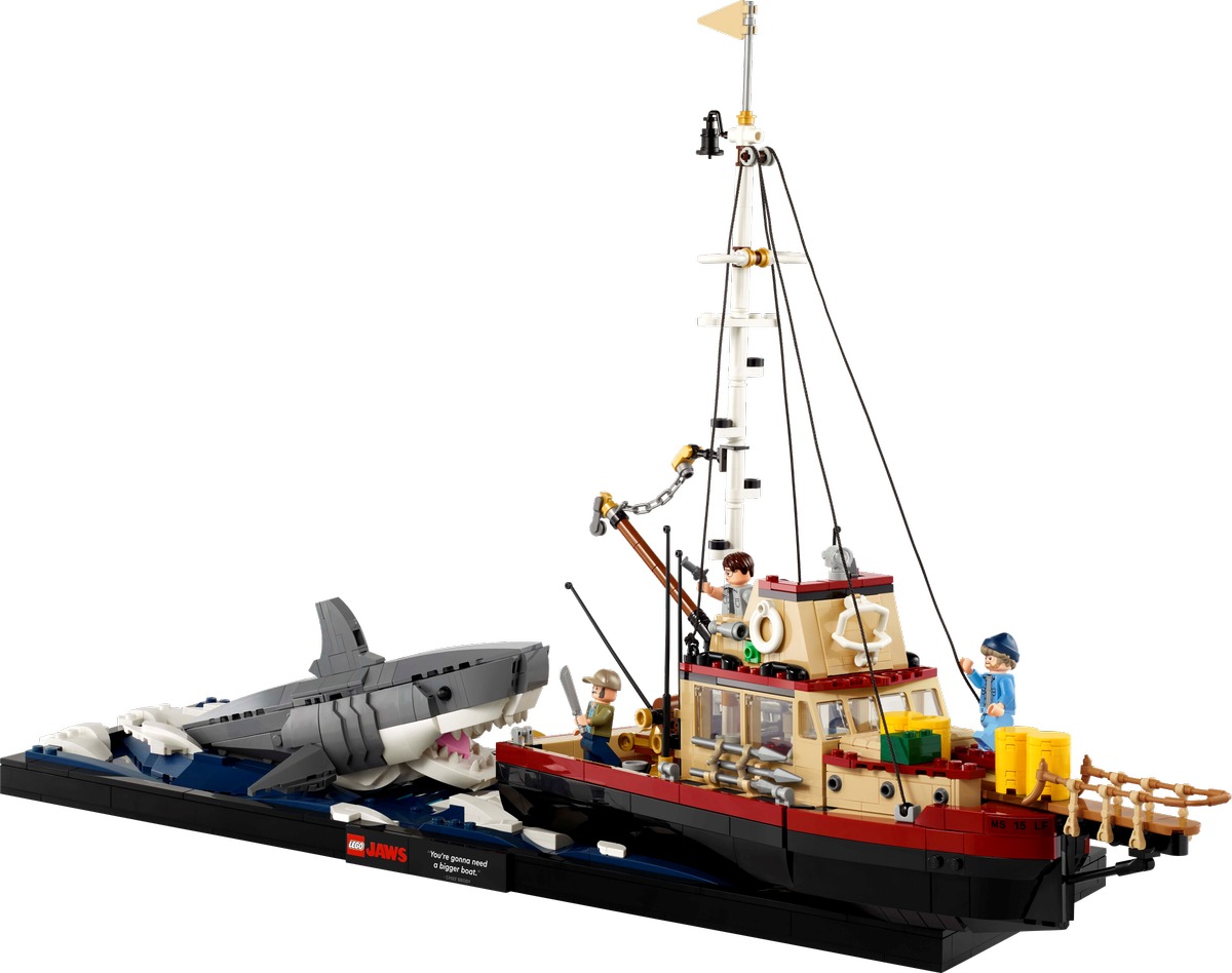 Челюсти Конструктор совместим с LEGO 21350