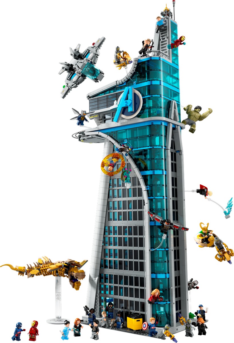 Башня Мстителей Marvel Конструктор совместим с LEGO 76269