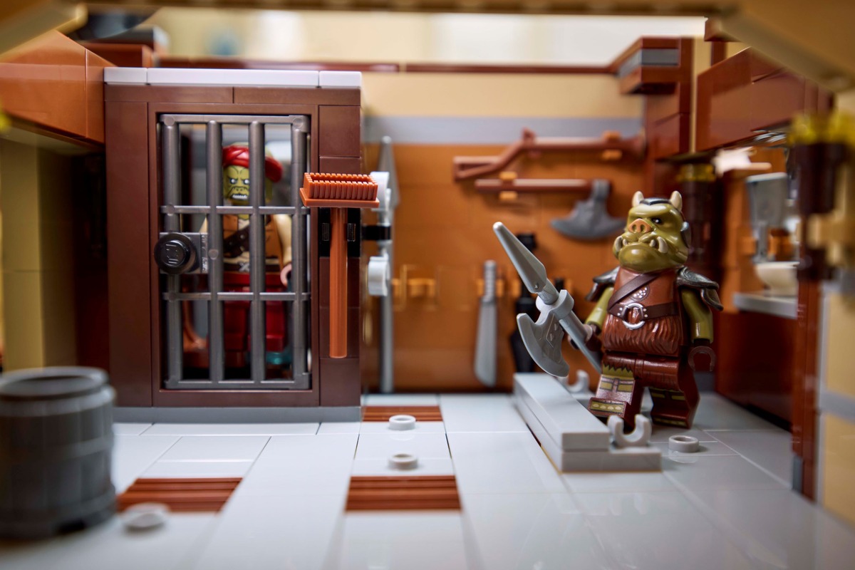 Парусная баржа Джаббы Star Wars Конструктор совместим с LEGO 75397