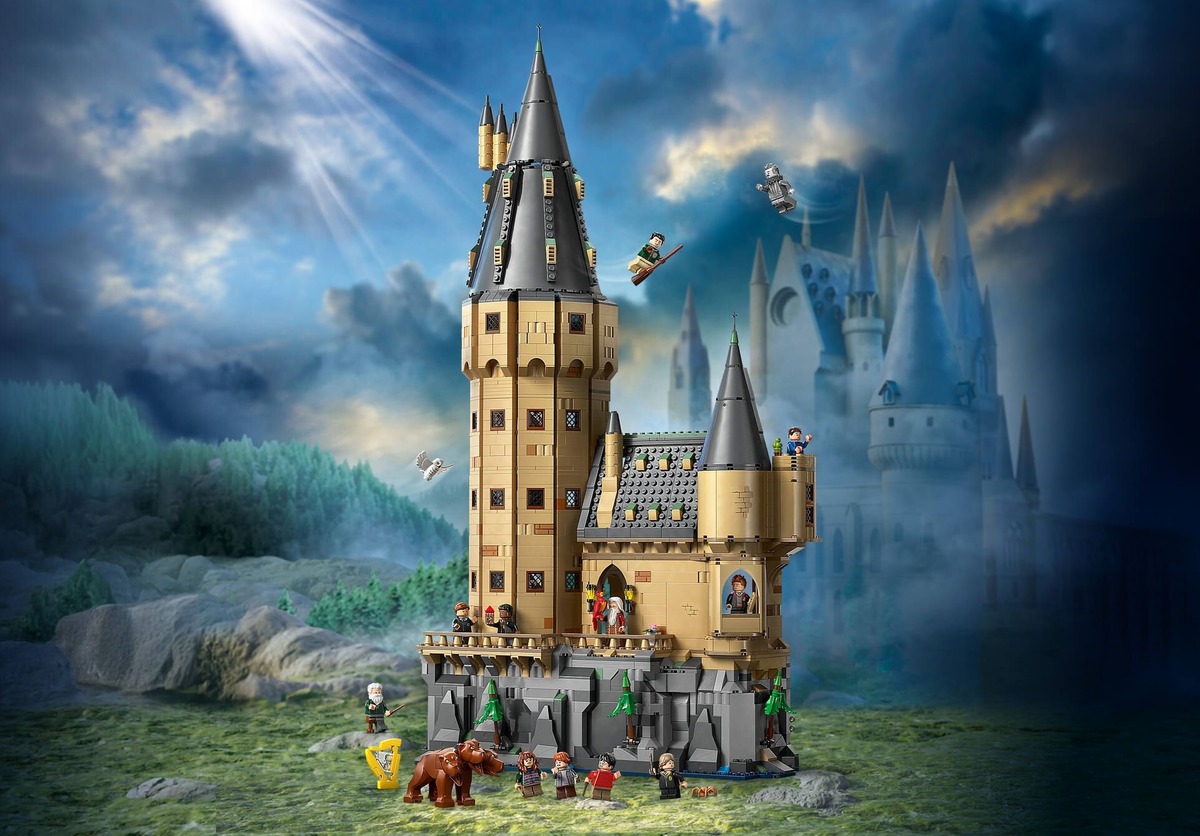 Замок Хогвартс: Главная башня Harry Potter Конструктор совместим с LEGO 76454
