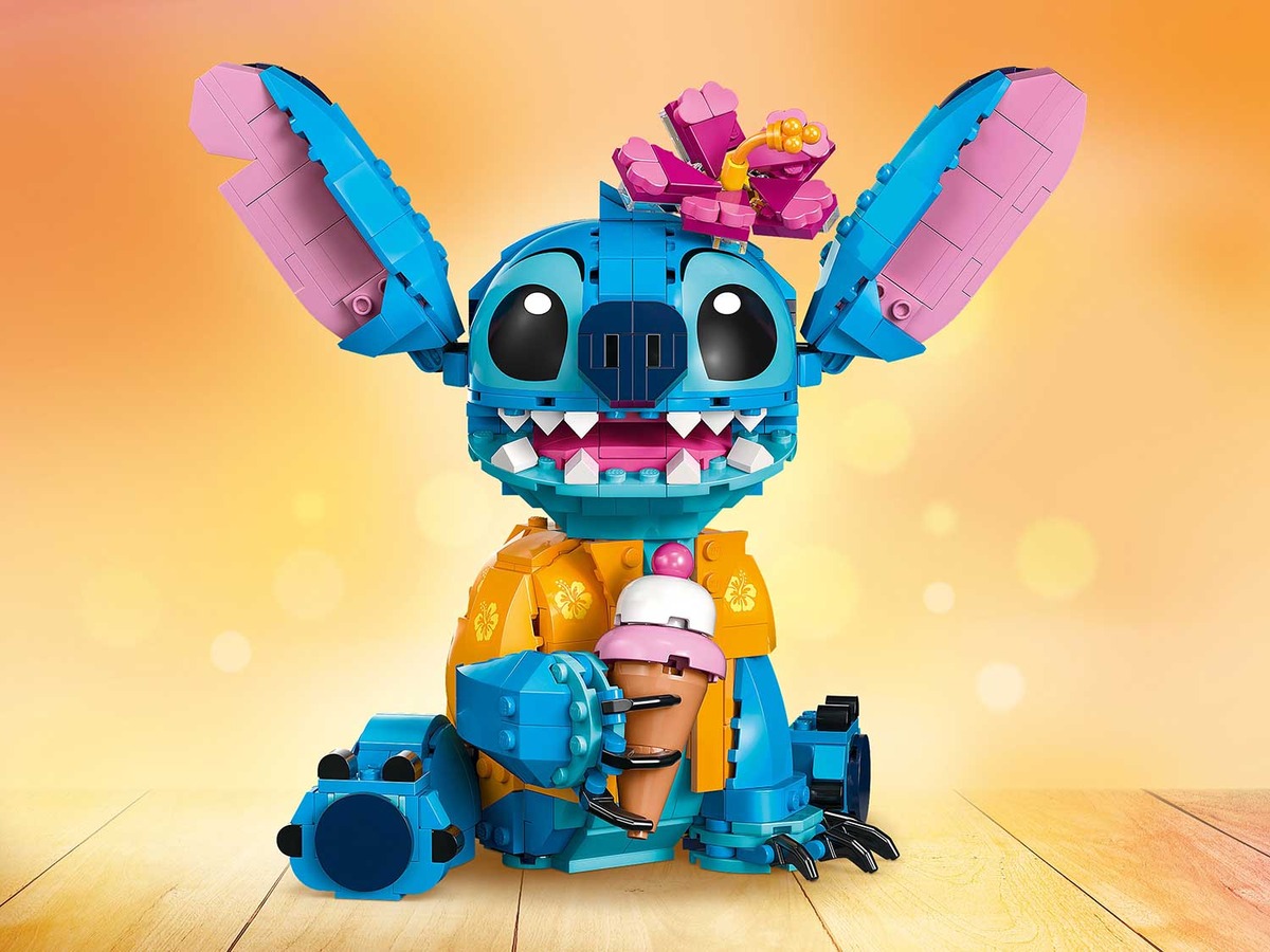 Конструктор Disney Стич совместим с LEGO 43249