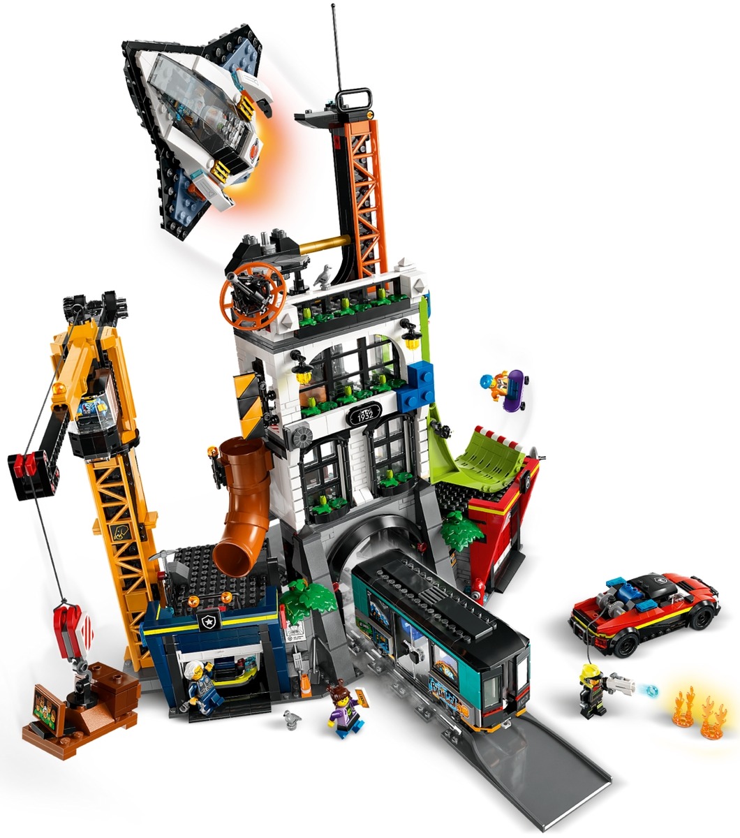 Конструктор City Городская башня совместим с LEGO 60473