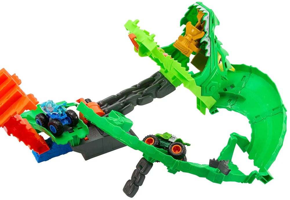 Уничтожение Дракона Автотрек Hot Wheels JFR06