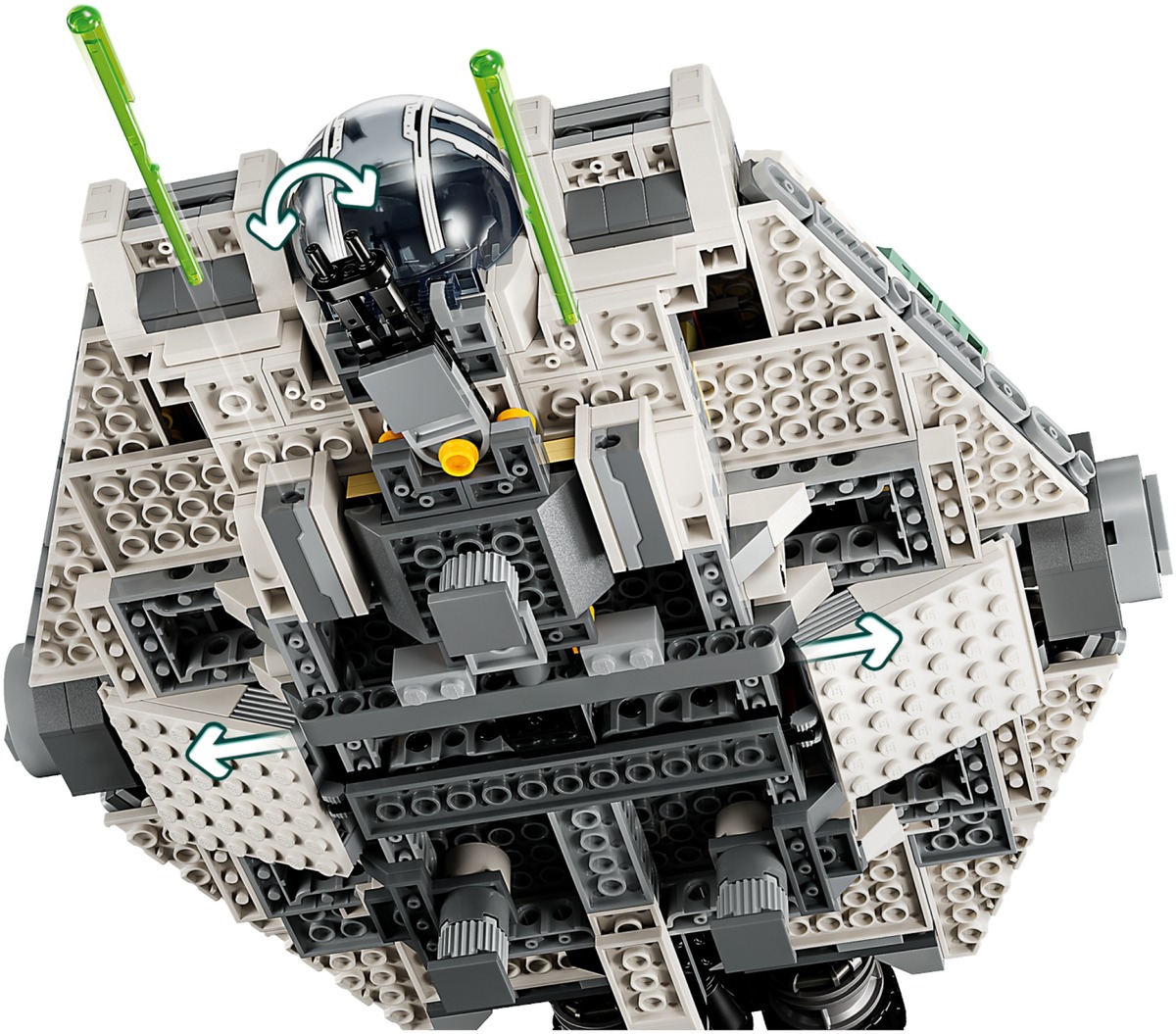 Призрак и Фантом II Star Wars Конструктор совместим с LEGO 75357