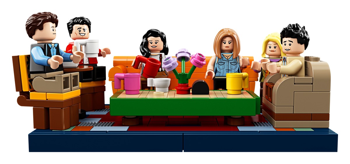 Центральный парк Кафе Друзей Конструктор совместим с LEGO 21319