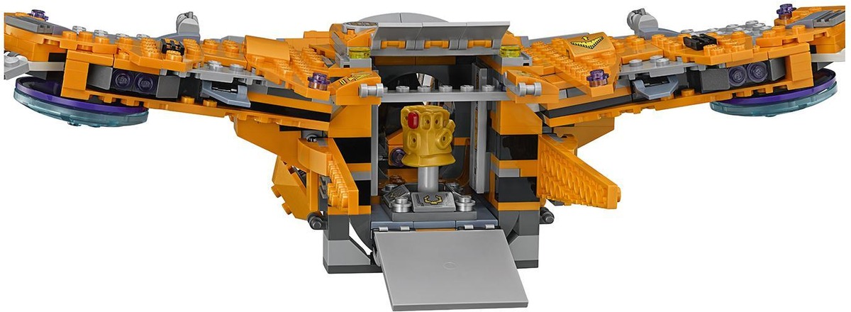 Конструктор Marvel Танос: последняя битва совместим с LEGO 76107