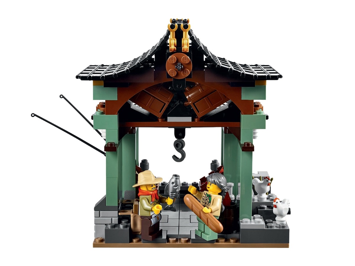 Храм Аэроджитцу Конструктор Ninjago совместим с LEGO 70751