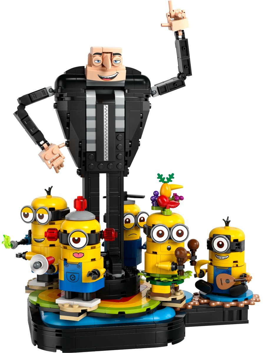 Грю и миньоны Конструктор Minions совместим с LEGO 75582