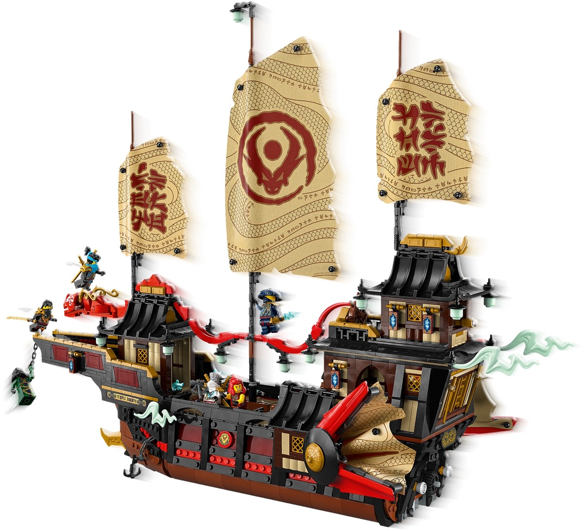 Храм Щедрости Ninjago Конструктор совместим с LEGO 71848