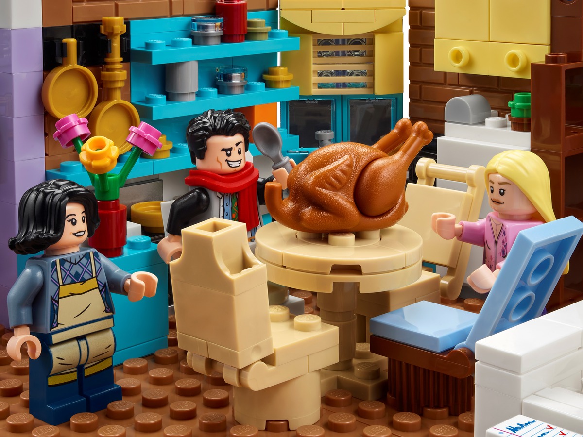 Конструктор Квартиры героев сериала Друзья совместим с LEGO 10292
