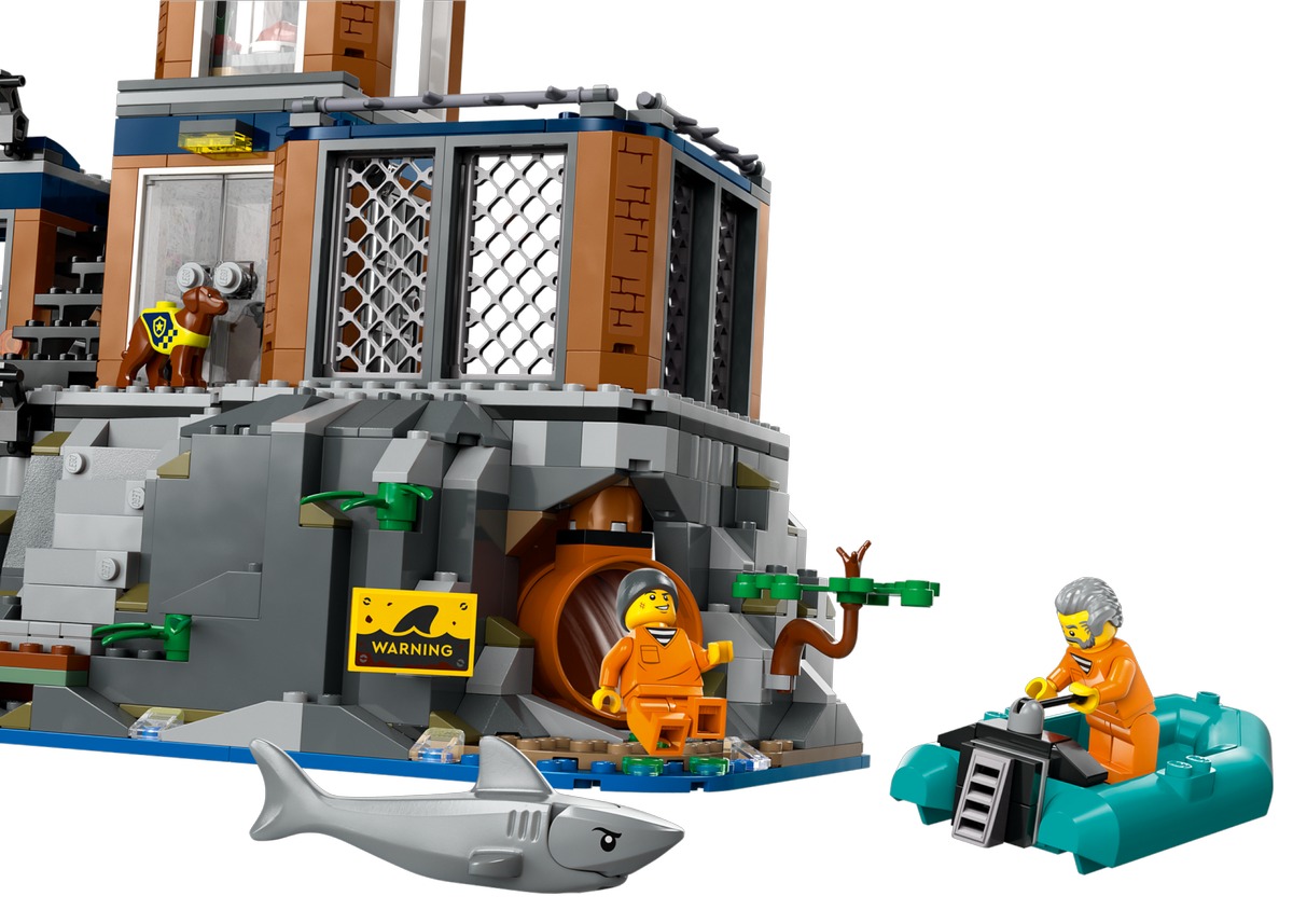 Полицейский тюремный остров City Конструктор совместим с LEGO 60419