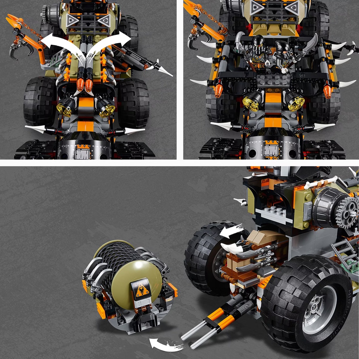 Стремительный странник Ninjago Конструктор совместим с LEGO 70654
