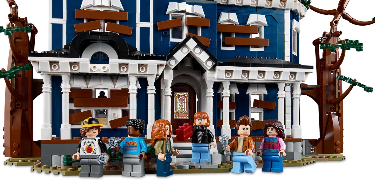 Конструктор Очень странные дела: Дом Крилов совместим с LEGO 11370