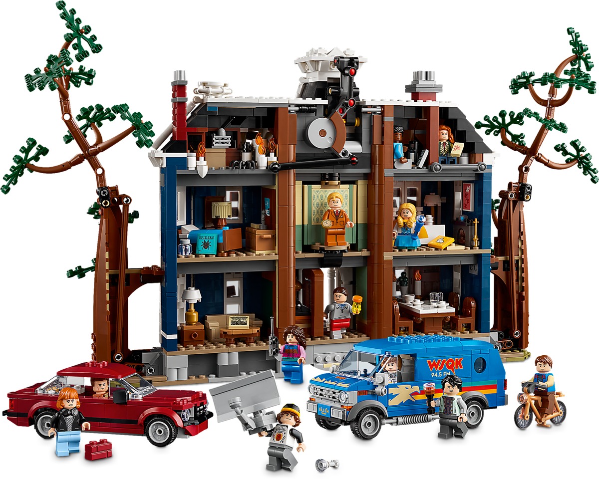 Конструктор Очень странные дела: Дом Крилов совместим с LEGO 11370