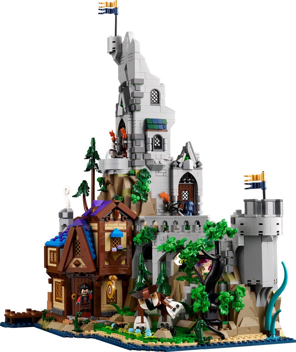 Подземелья и драконы: История Красного Дракона Конструктор совместим с LEGO 21348