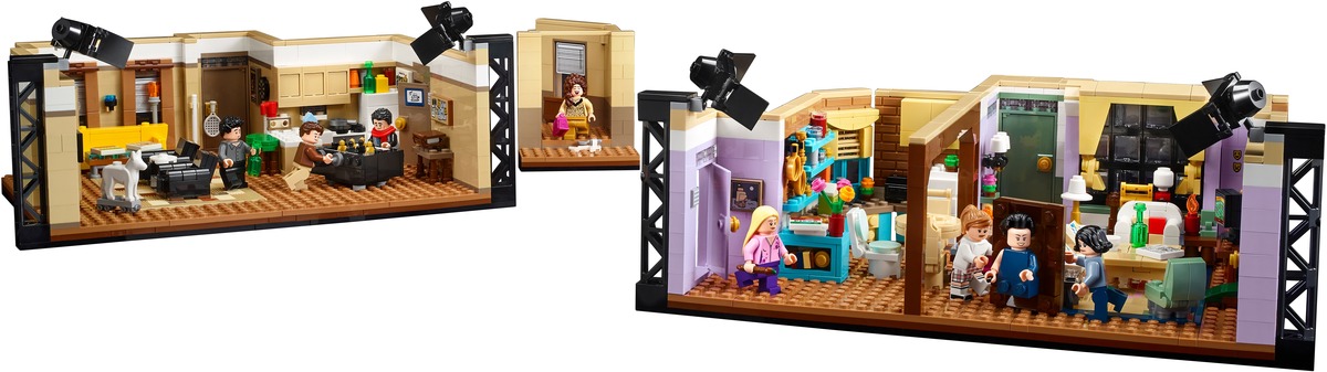 Конструктор Квартиры героев сериала Друзья совместим с LEGO 10292