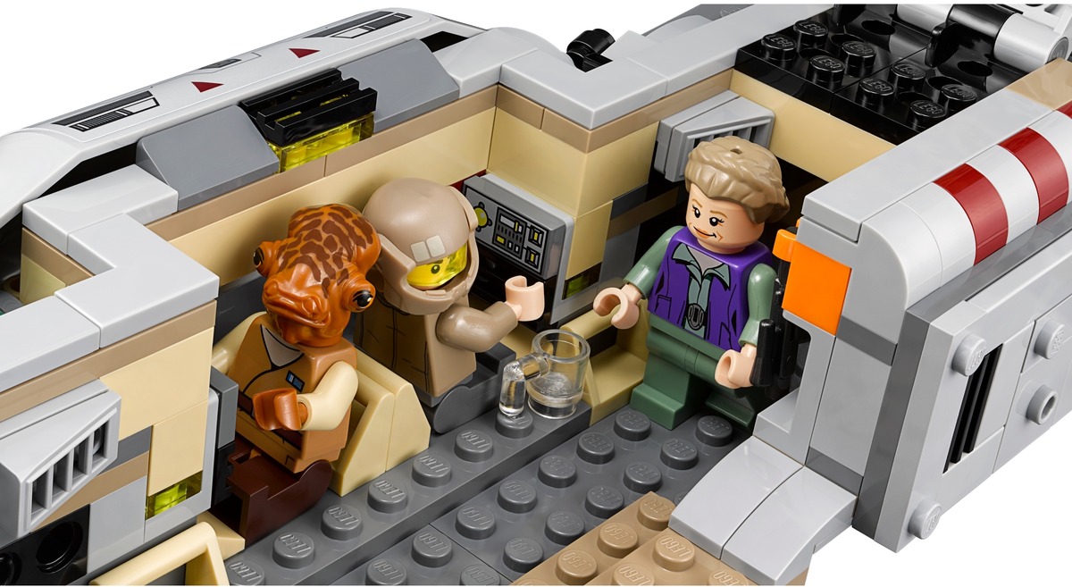 Конструктор Star Wars Военный транспорт Сопротивления совместим с LEGO 75140