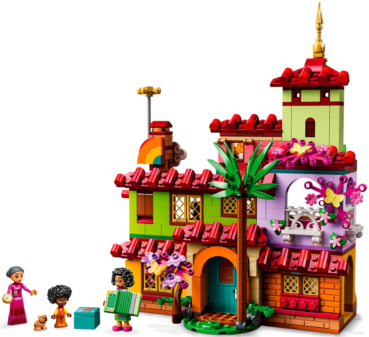 Дом семьи Мадригал Disney Конструктор совместим с LEGO 43202