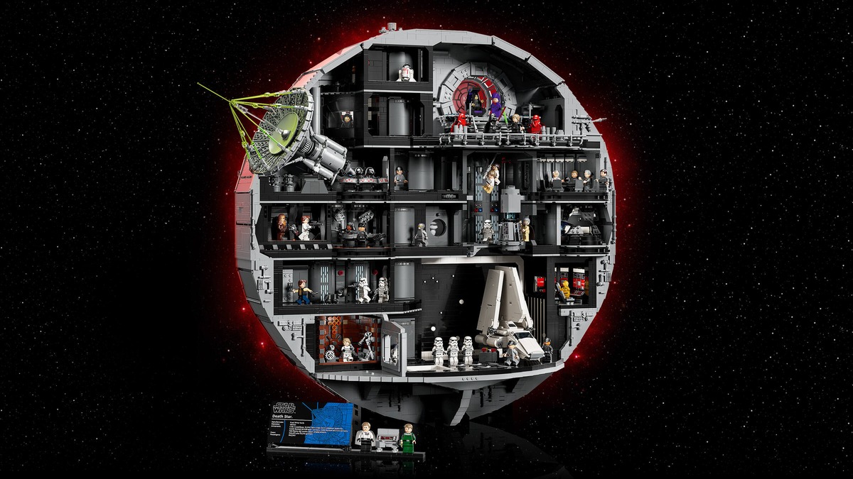 Звезда Смерти Star Wars Конструктор совместим с LEGO 75419