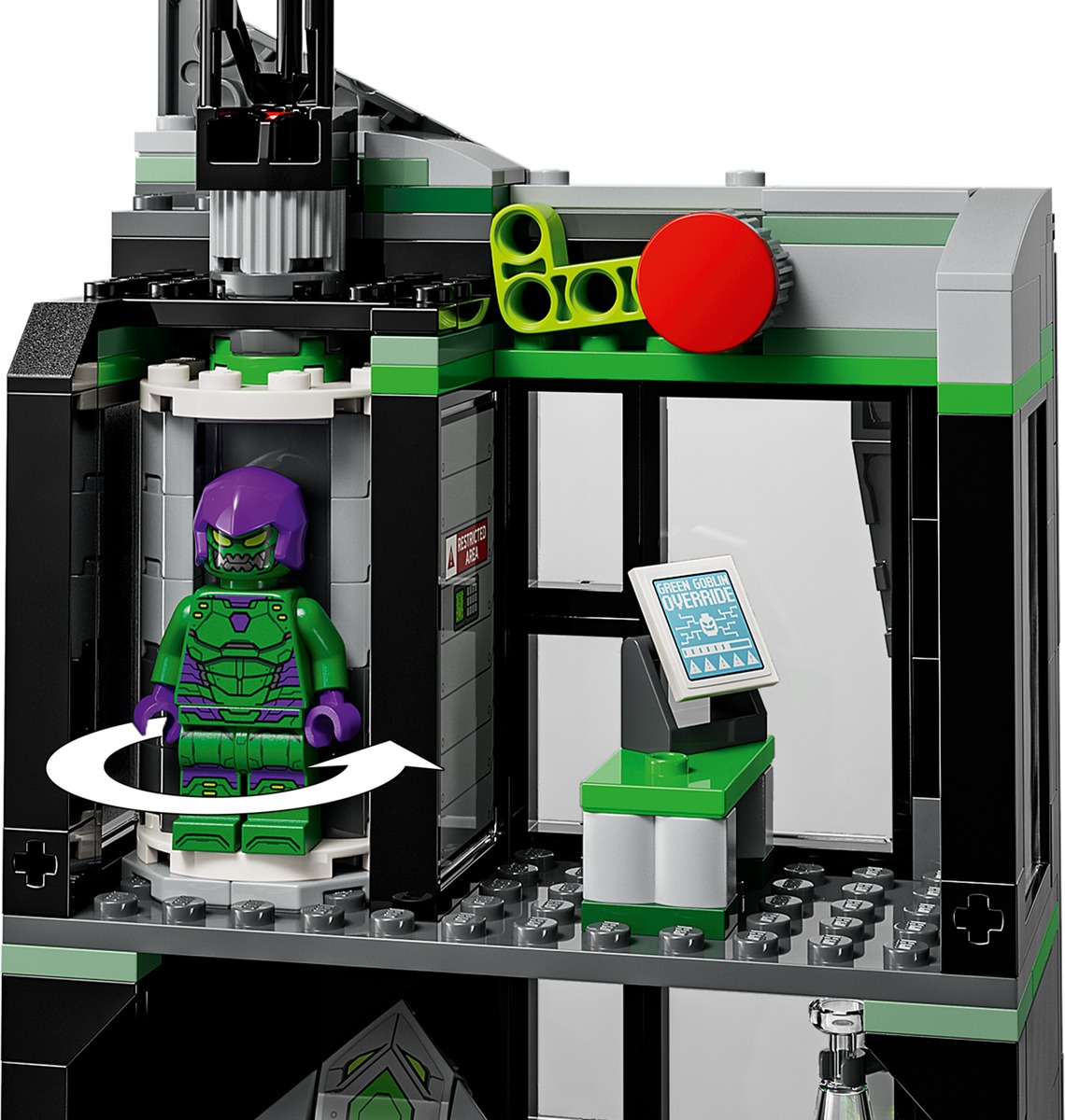 Человек-паук против Oscorp Marvel Конструктор совместим с LEGO 76324