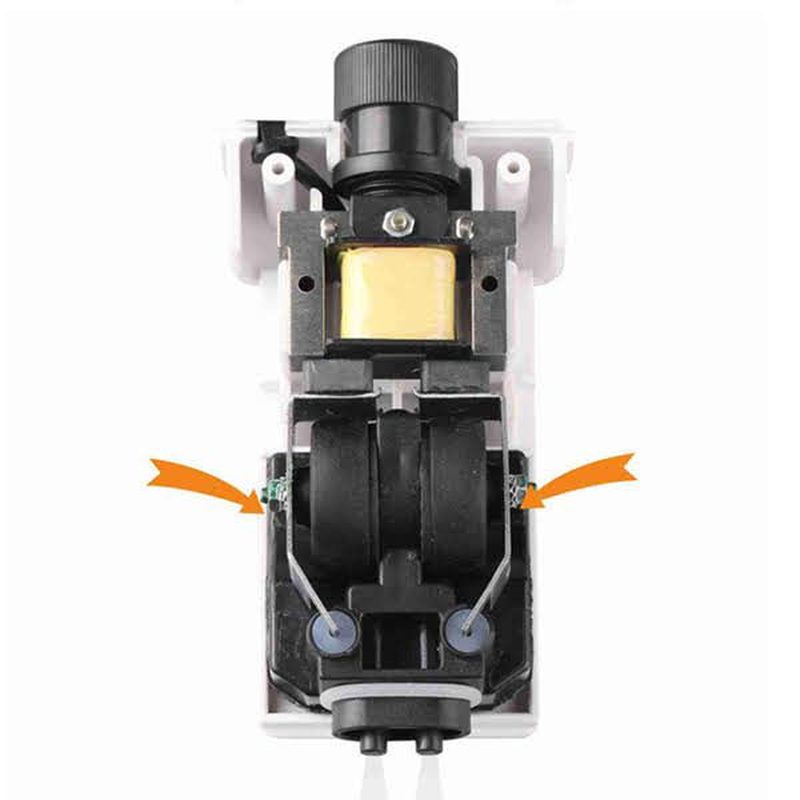 Компрессор SUNSUN CT-402 регулируемый двухканальный для аквариума до 350л