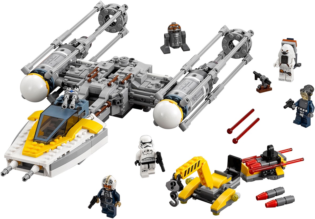 Звездный истребитель Y-Wing Star Wars Конструктор совместим с LEGO 75172