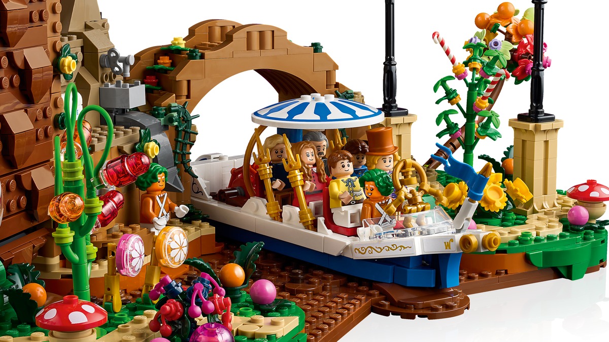 Вилли Вонка и шоколадная фабрика Конструктор совместим с LEGO 21360