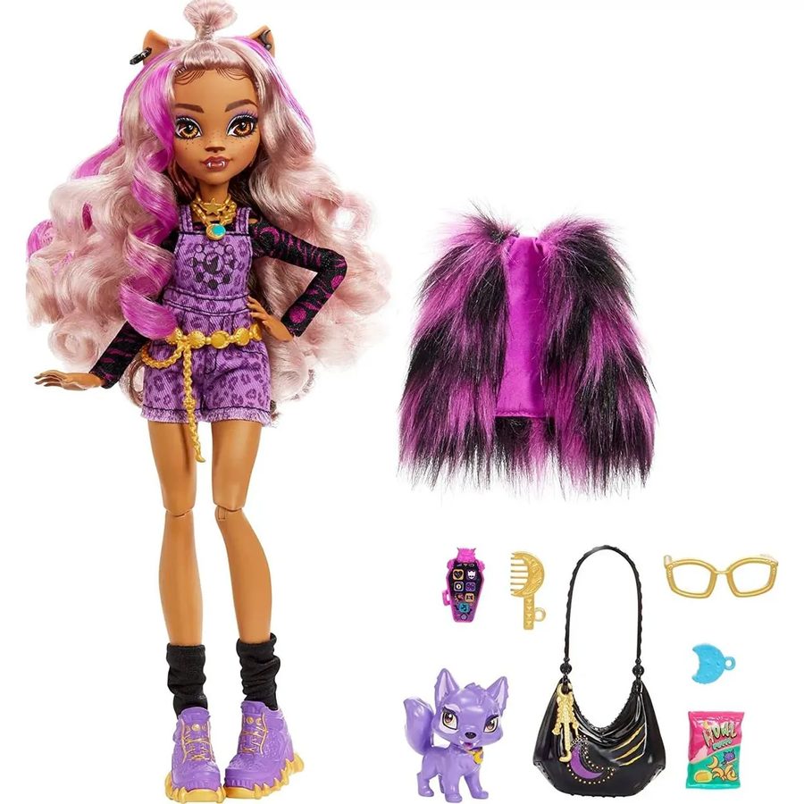 Кукла Monster High Вульф HHK52