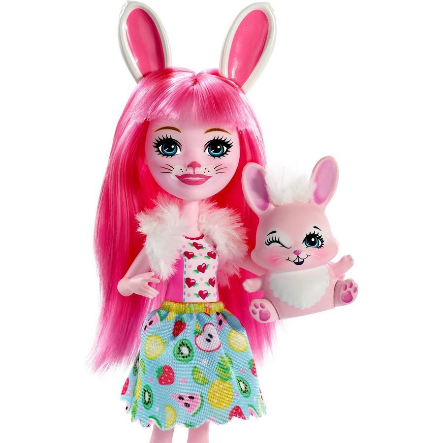 Enchantimals Кукла Кролик Бри с питомцем Твист FXM73