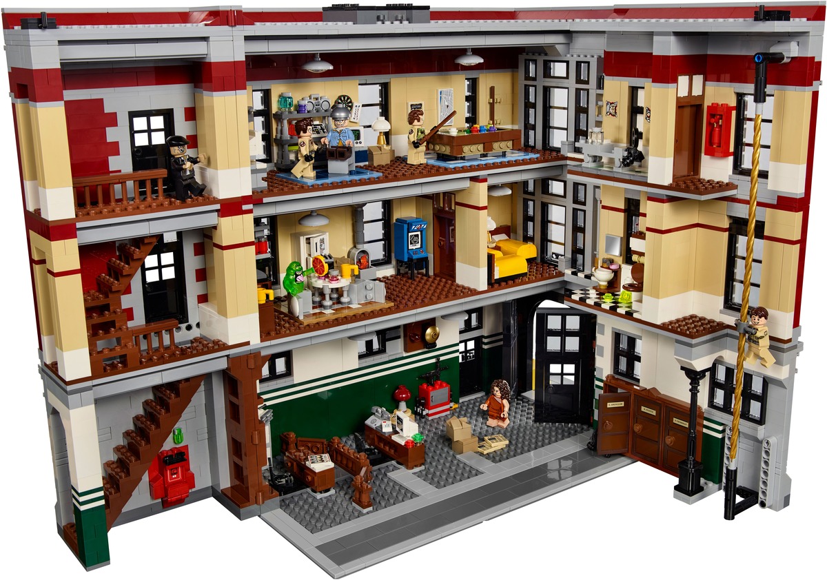 Штаб-квартира охотников за привидениями Конструктор совместим с LEGO 75827