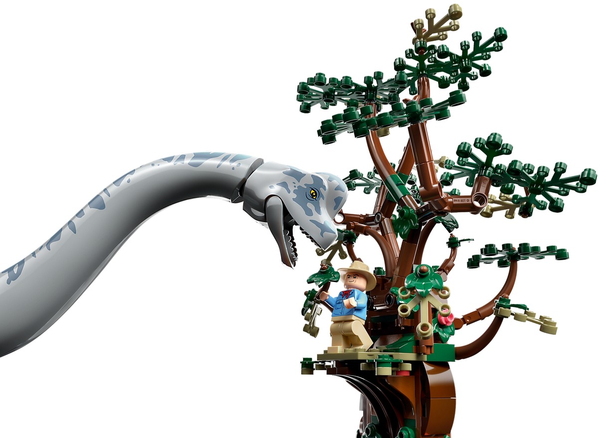 Встреча с Брахиозавром Jurassic World Конструктор совместим с LEGO 76960