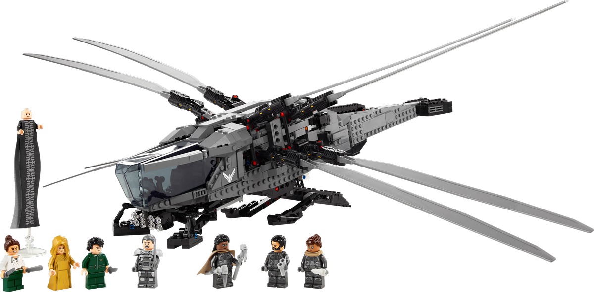 Дюна: Королевский орнитоптер Атрейдесов Конструктор совместим с LEGO 10327