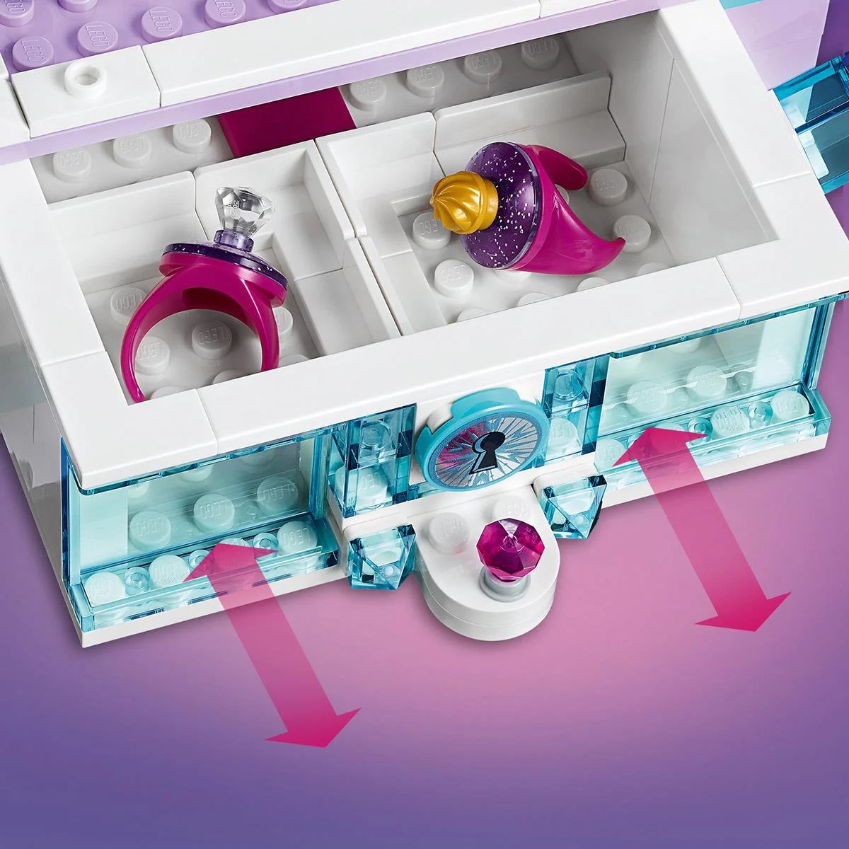 Конструктор Disney Frozen Шкатулка Эльзы совместим с LEGO 41168