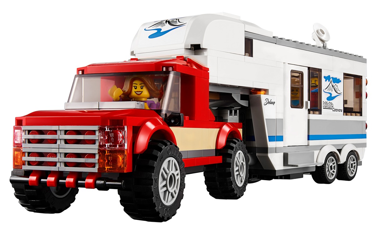 Конструктор City Дом на колесах совместим с LEGO 60182