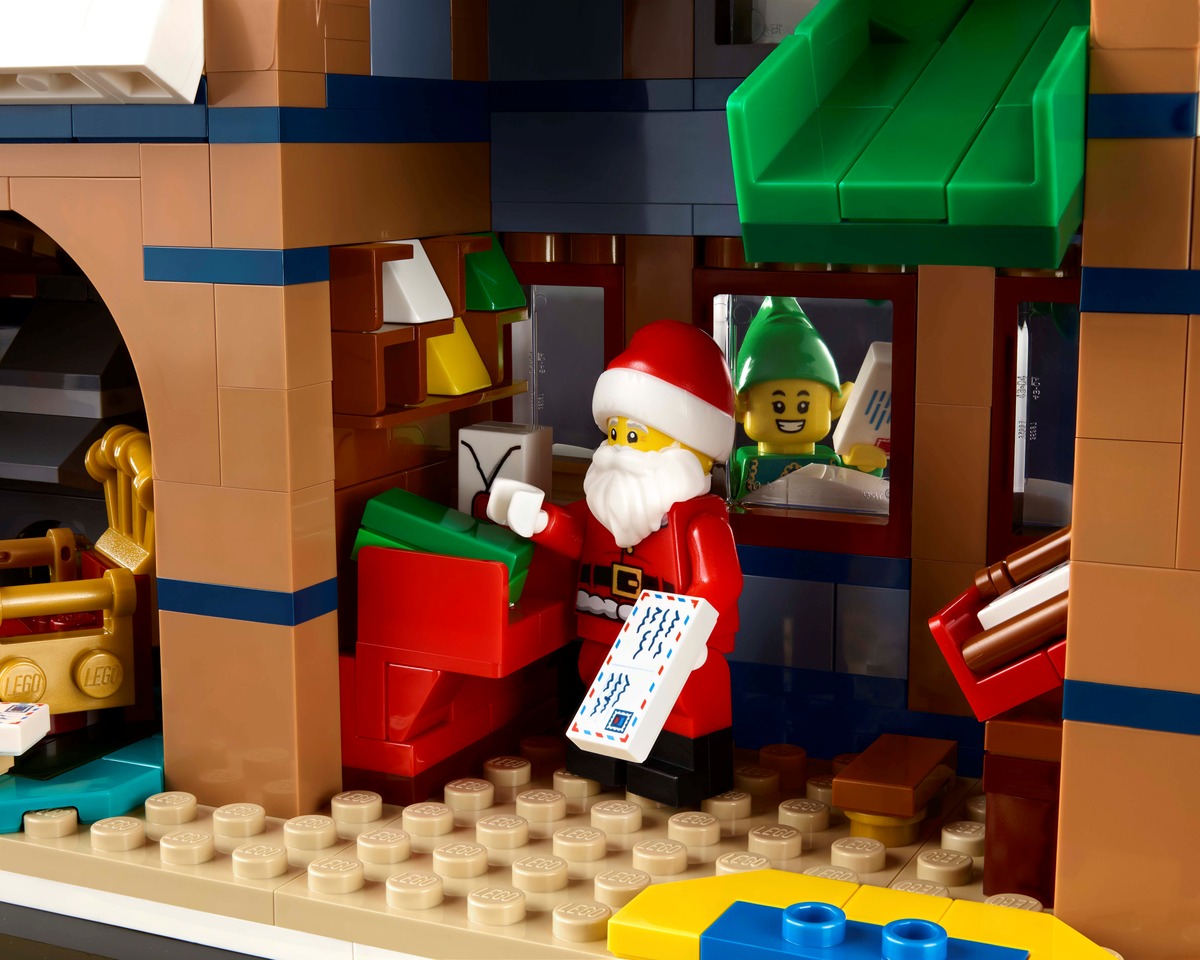 Почта Санты Конструктор совместим с LEGO 10339