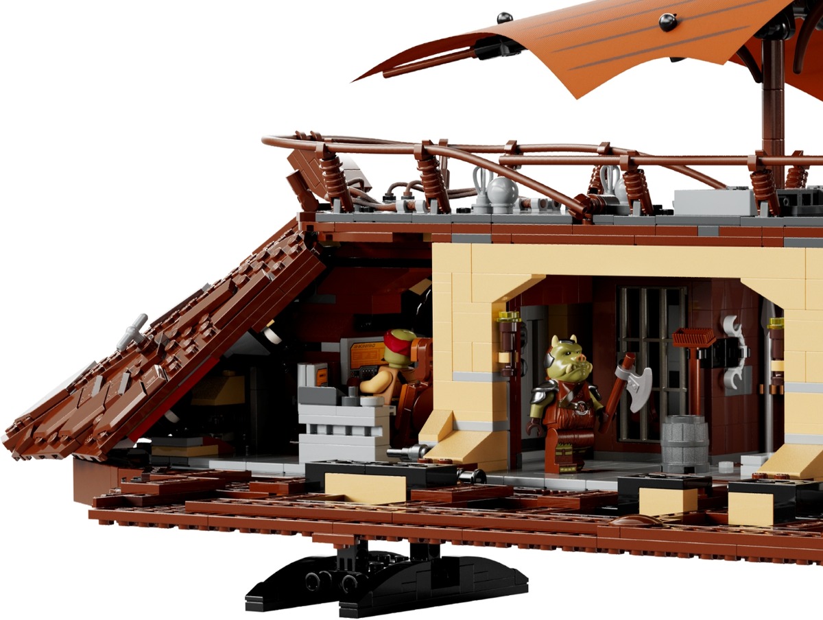 Парусная баржа Джаббы Star Wars Конструктор совместим с LEGO 75397