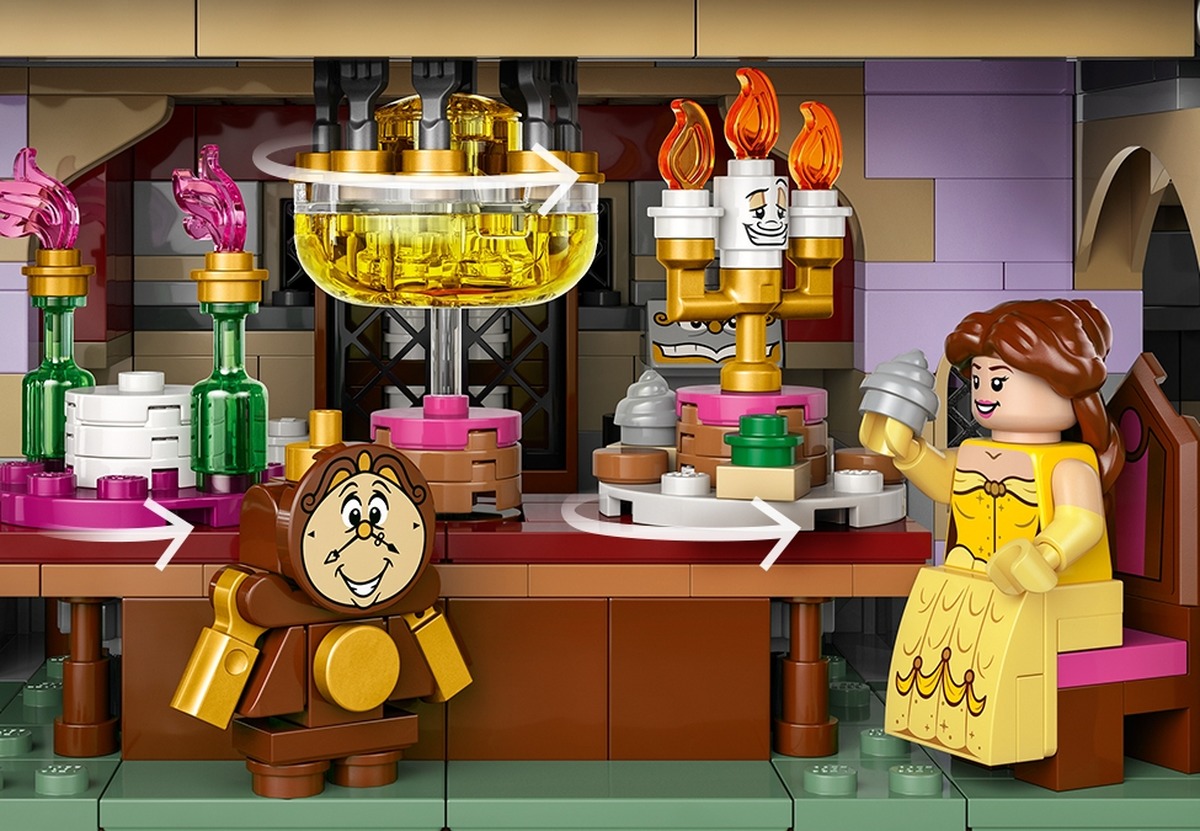 Замок Красавицы и Чудовища Disney Конструктор совместим с LEGO 43263