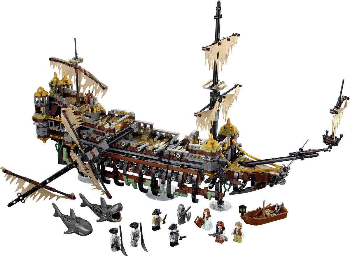 Безмолвная Мэри Пираты Карибского моря Disney Конструктор совместим с LEGO 71042