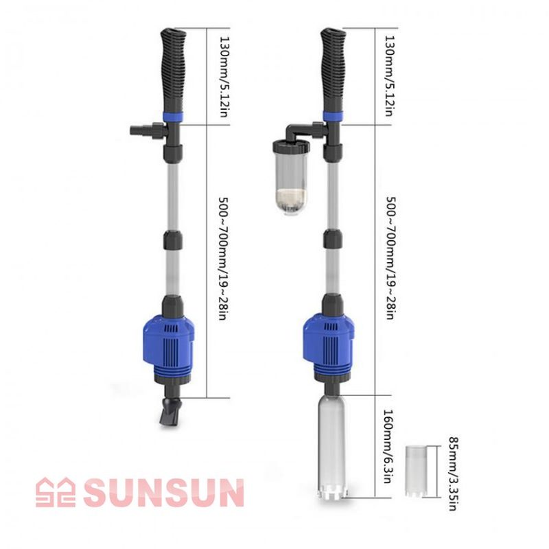 Сифон SUNSUN HXS-02 с электронасосом