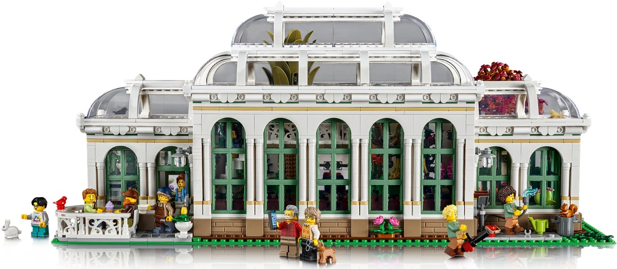 Ботанический сад Конструктор совместим с LEGO 21353