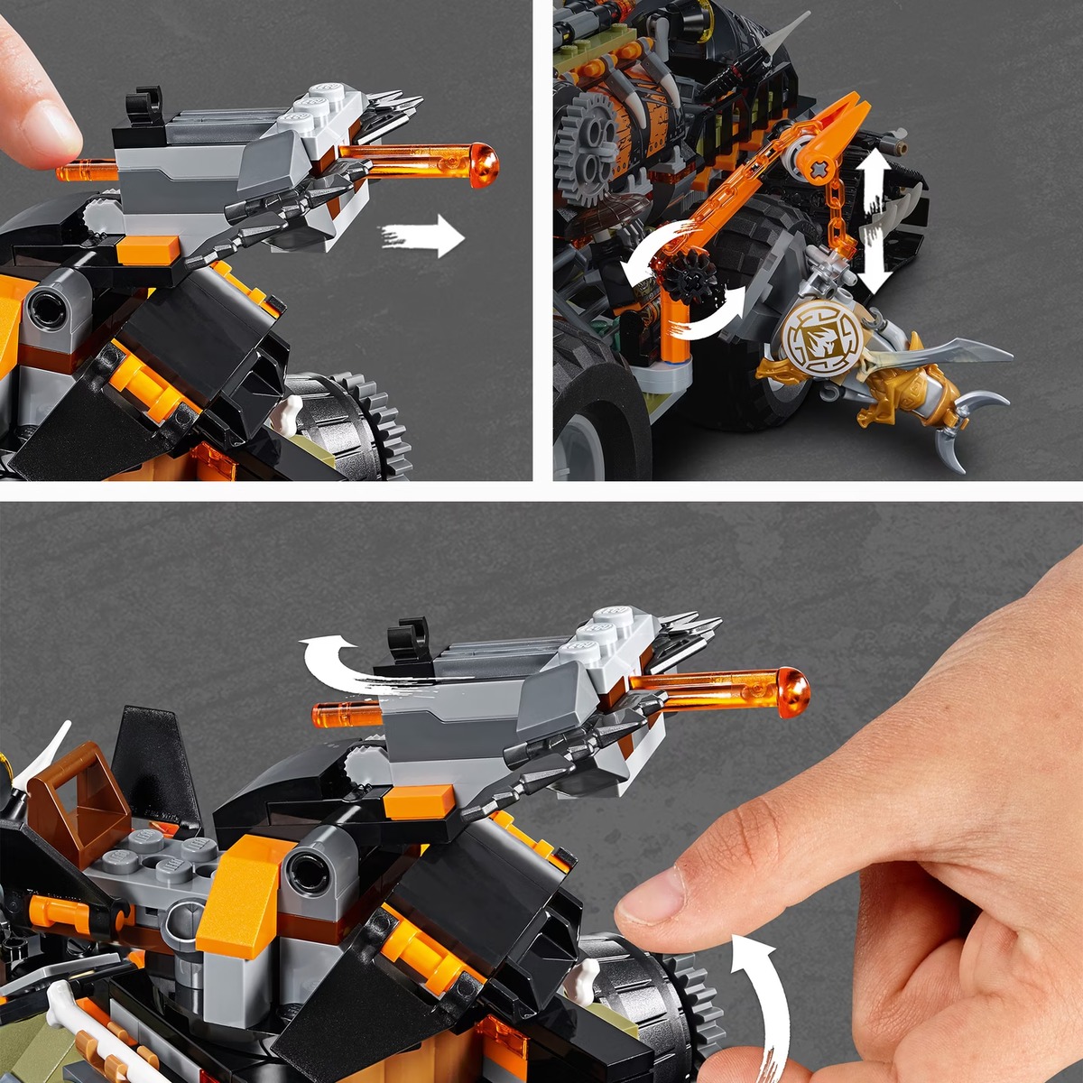 Стремительный странник Ninjago Конструктор совместим с LEGO 70654