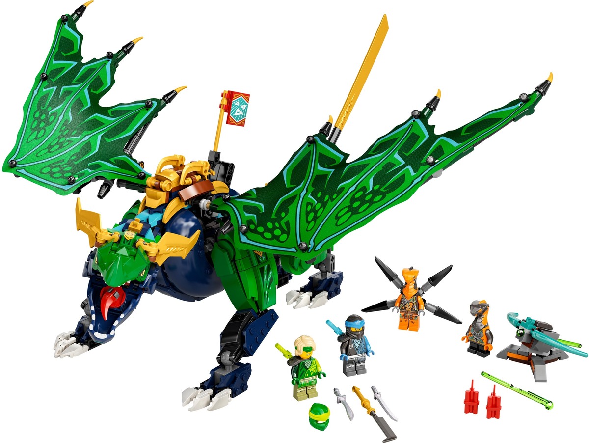 Легендарный дракон Ллойда Ninjago Конструктор совместим с LEGO 71766