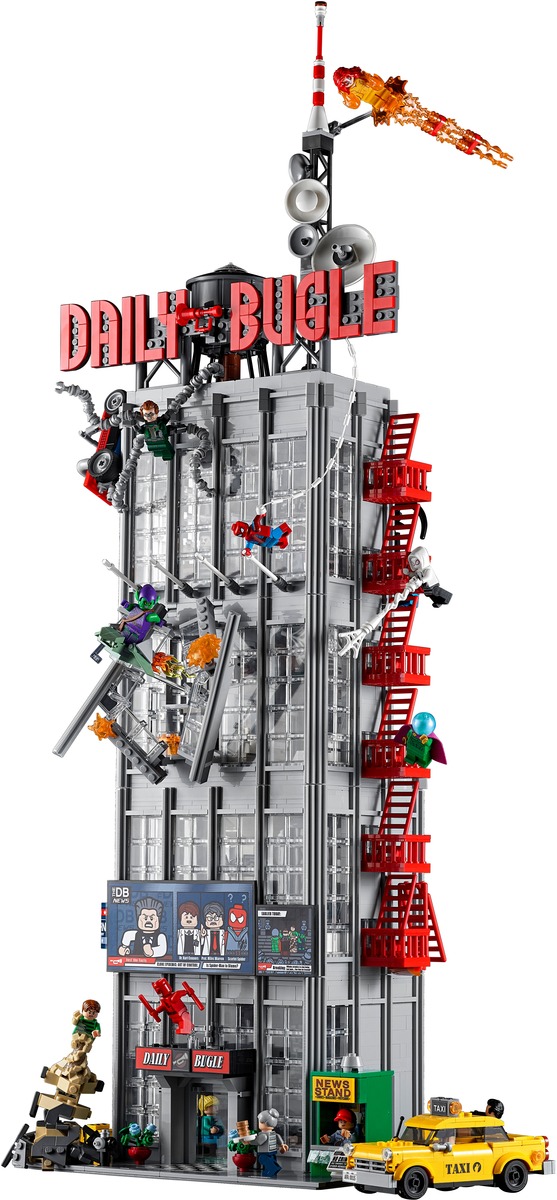 Редакция Дейли Бьюгл Marvel Конструктор совместим с LEGO 76178