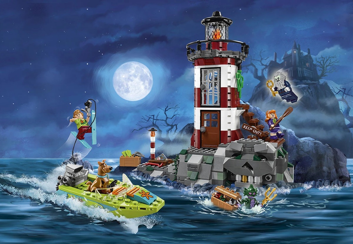Маяк с призраками Конструктор Скуби-Ду совместим с LEGO 75903