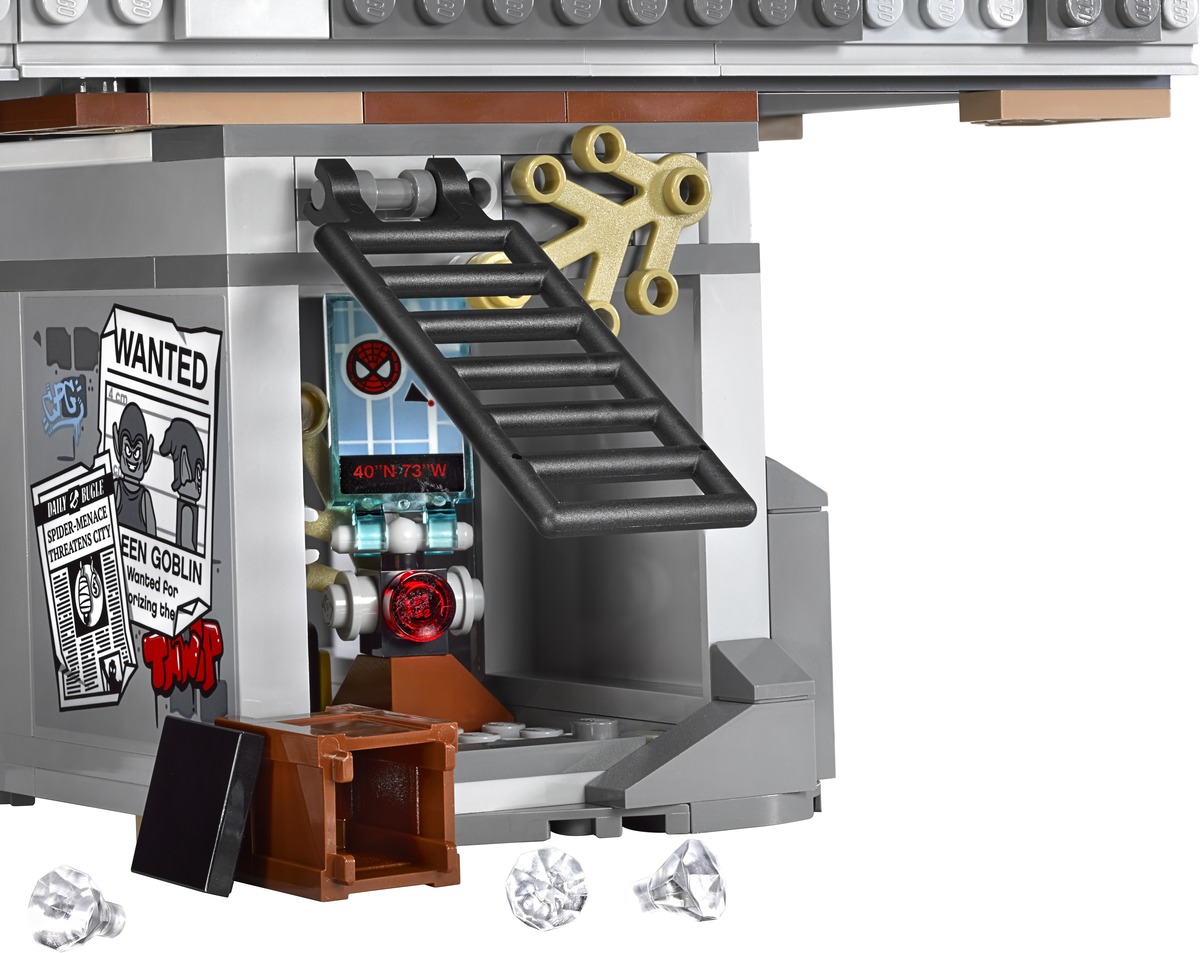 Конструктор Marvel Человек-паук: последний бой воинов паутины совместим с LEGO 76057