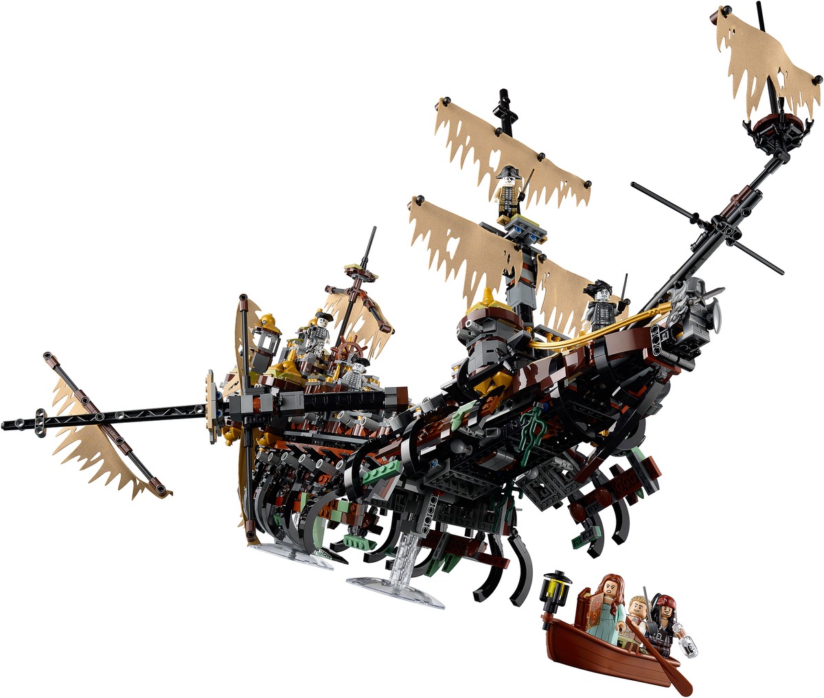 Безмолвная Мэри Пираты Карибского моря Disney Конструктор совместим с LEGO 71042