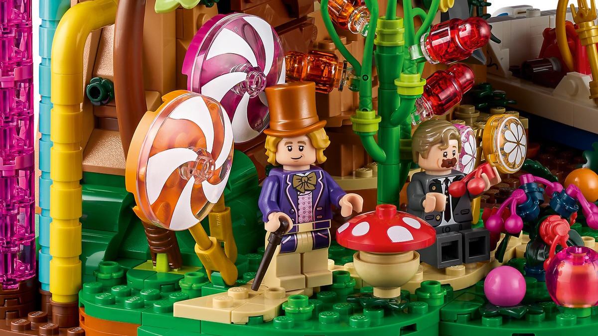 Вилли Вонка и шоколадная фабрика Конструктор совместим с LEGO 21360
